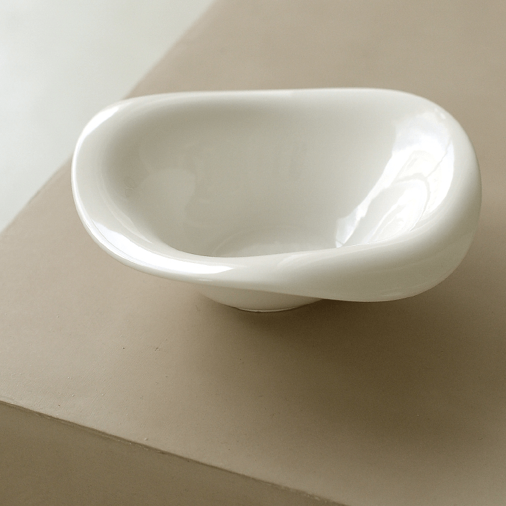 Ceramic Salad Fruit Wave Bowl - Rumi Living