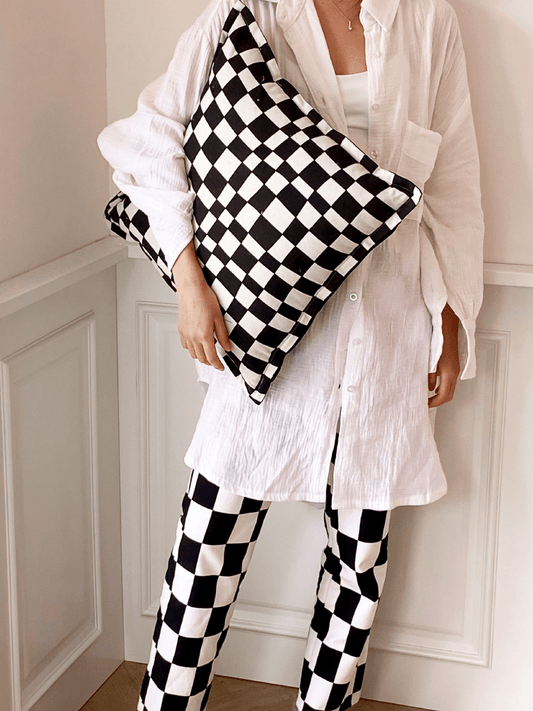 Checkered Pillow - Rumi Living