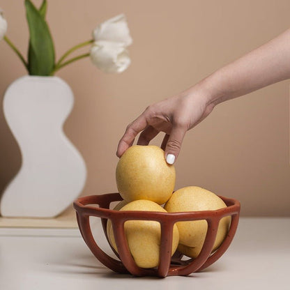 Dani Fruit Basket Bowl - Rumi Living