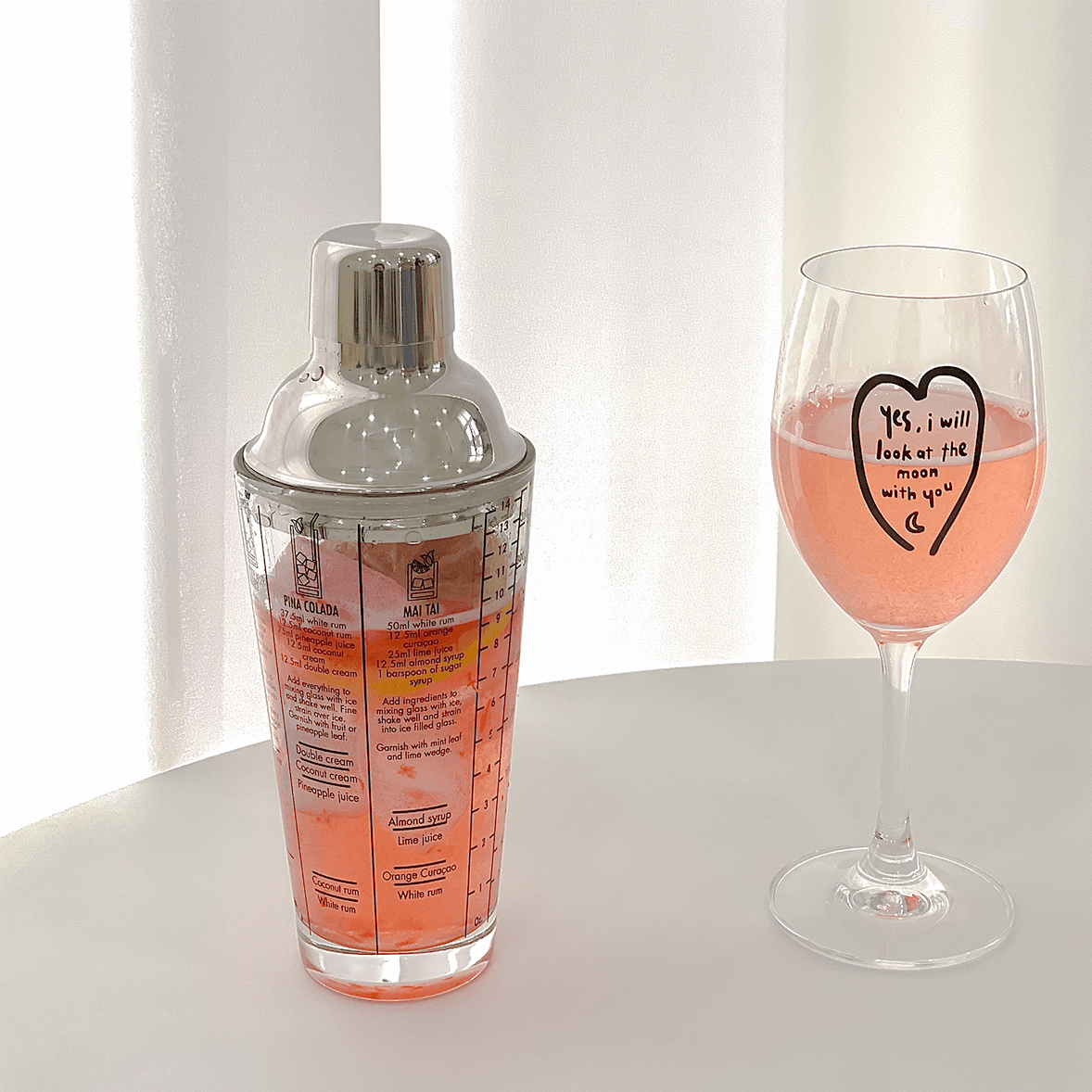 Glass Cocktail Shaker - Rumi Living
