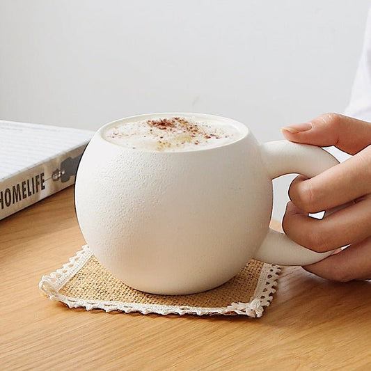 "Hug Me" Chubby Belly Ceramic Mug - Rumi Living