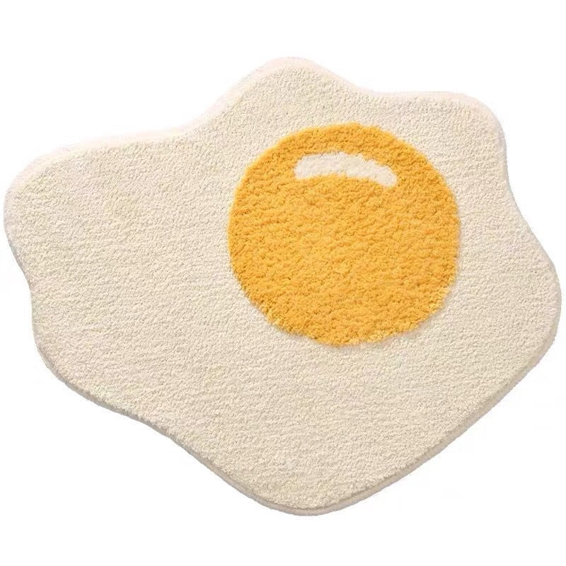 Sunny Side Up Egg Bath Mat