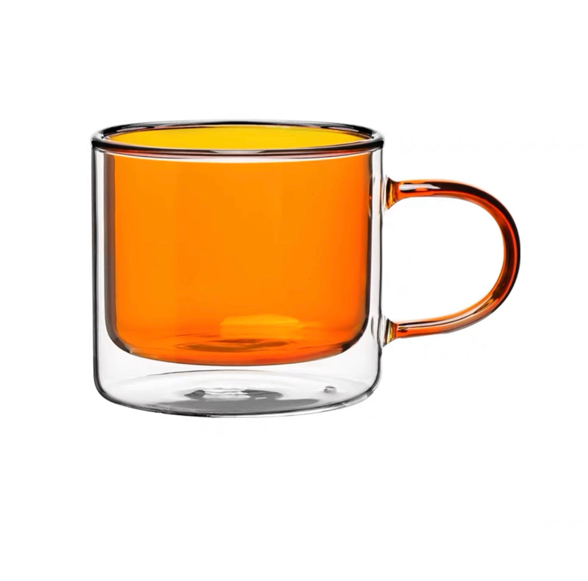 Mug en verre transparent borosilicate ambre Muurla - La déco 2B