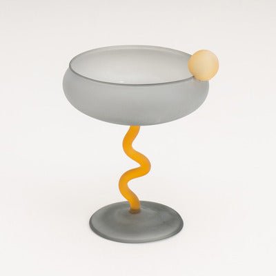 Jellybean Twisty Cocktail Glass - Rumi Living