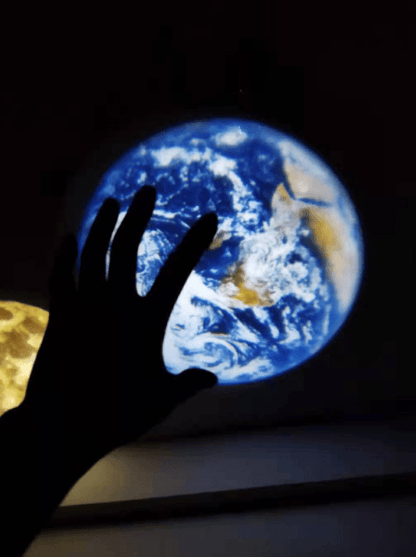 Moon Earth Projector Lamp - Rumi Living