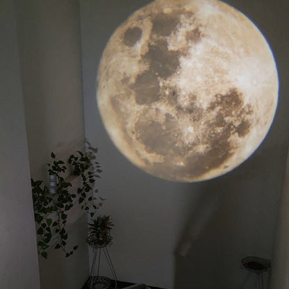 Moon Earth Projector Lamp - Rumi Living