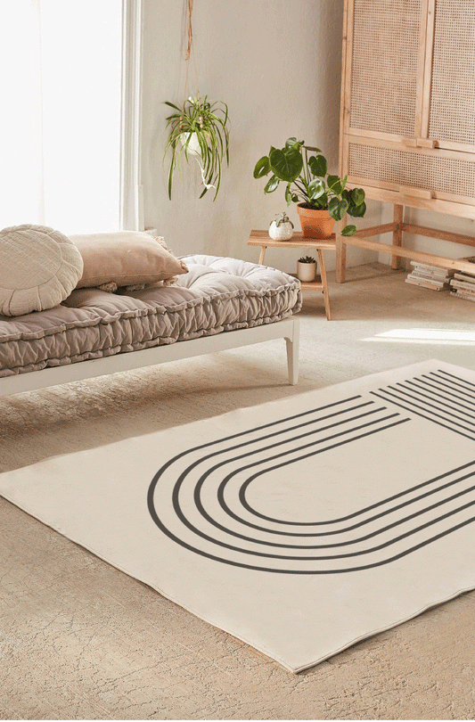 Morandi Lines Rug - Rumi Living