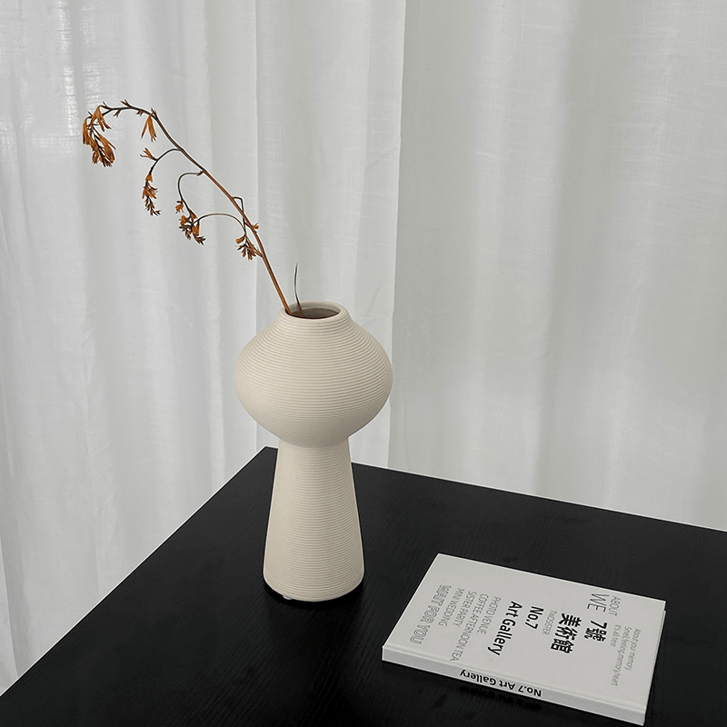 Nordic Minimalistic Ceramic Vase - Rumi Living