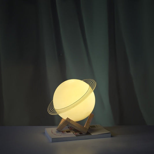 Petite Saturn Planet Lamp - Rumi Living
