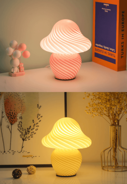 Pinkie Mushroom Table Lamp - Rumi Living