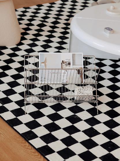 Retro Checkerboard Rug - Rumi Living