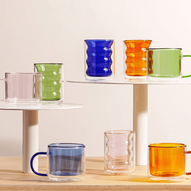 Sorreto Double-walled Glass Cup - Rumi Living