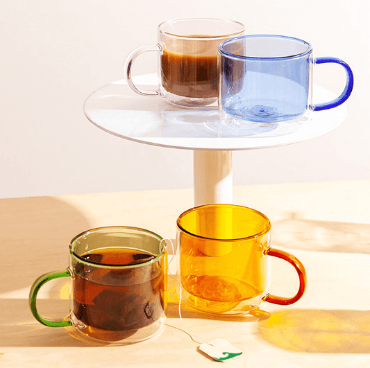 Sorreto Double-walled Glass Mug - Rumi Living
