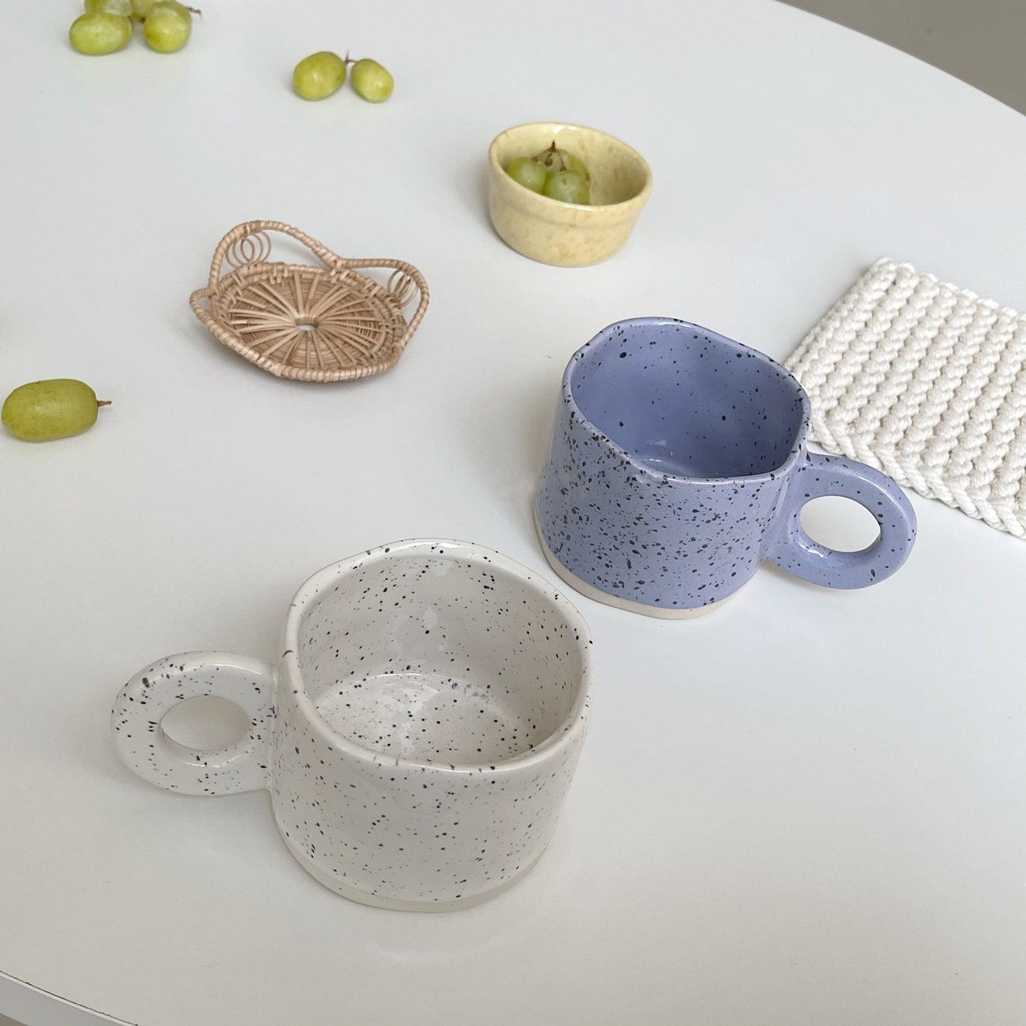 Speckled Ceramic Mugs - Rumi Living