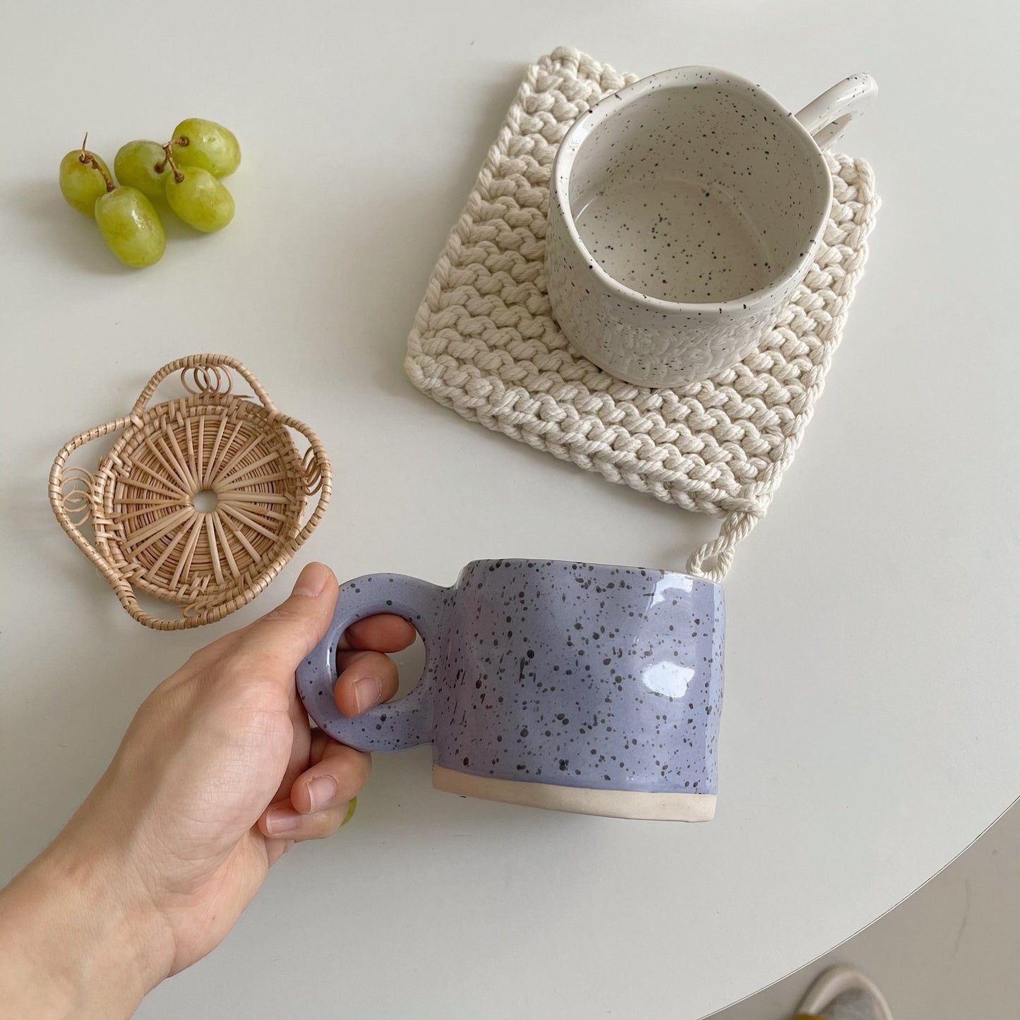 Speckled Ceramic Mugs - Rumi Living