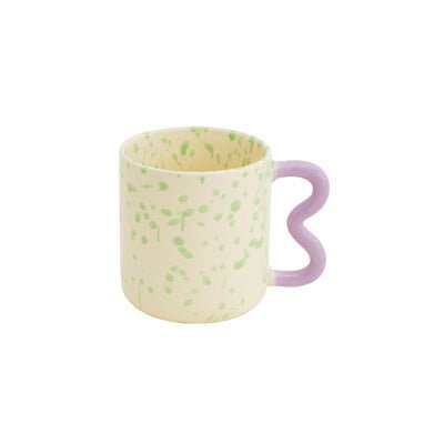 Speckled Wavy Ceramic Mug - Rumi Living