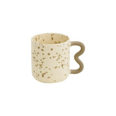 Speckled Wavy Ceramic Mug - Rumi Living