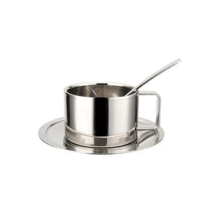 Stainless Steel 3-Piece Afternoon Tea Set - Rumi Living