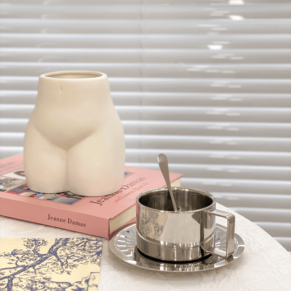 Stainless Steel 3-Piece Afternoon Tea Set - Rumi Living