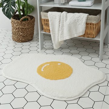 Sunny Side Up Egg Bath Mat - Rumi Living