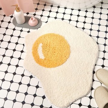 Sunny Side Up Egg Bath Mat - Rumi Living